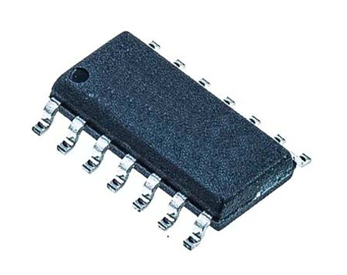 Produktfoto 1 von STMicroelectronics Operationsverstärker SMD D SO14, einzeln typ. 5 V, 14-Pin