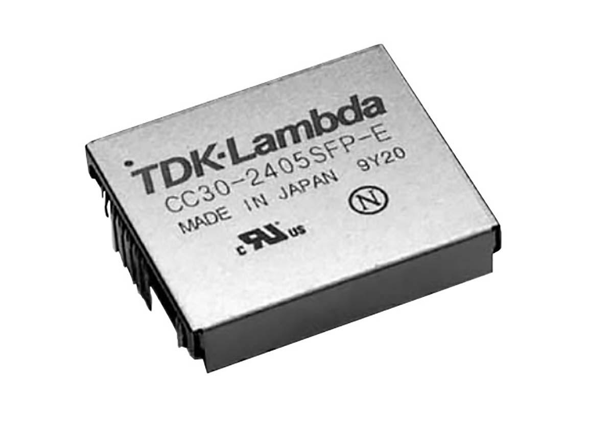 Produktfoto 1 von TDK CC-P-E DC/DC-Wandler 30W 24 V dc IN, 3.3V dc OUT / 9A 1kV isoliert