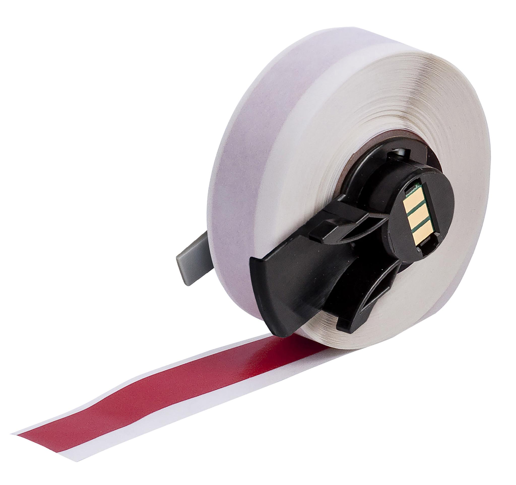 Brady B-439 Vinyl Kabeletiketten x 12.7mm für BMP61, BMP71 (with media adapter), M611, TLS 2200, TLS-PC LINK, 1 auf