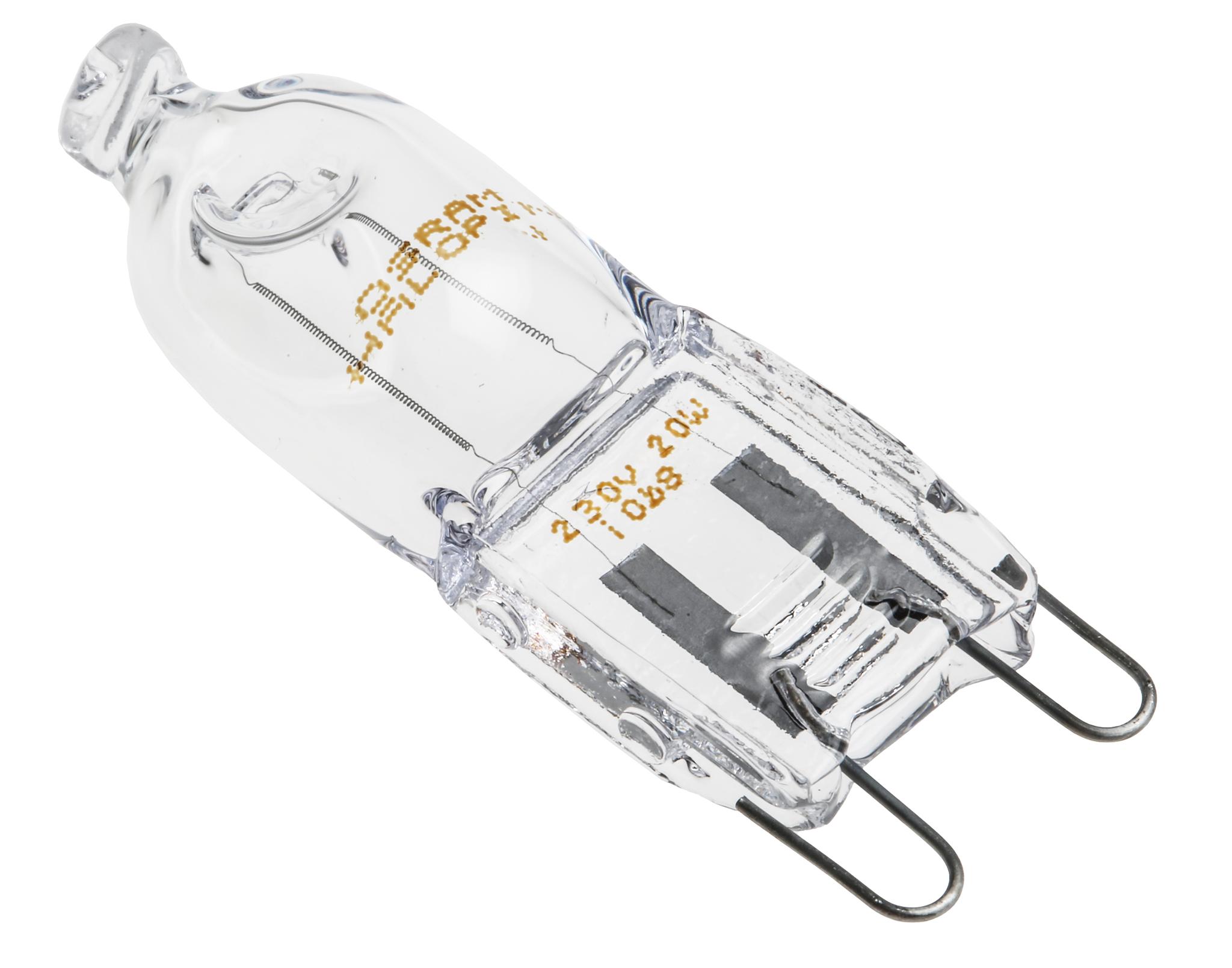 Produktfoto 1 von Osram HALOPIN PRO Halogen Stiftsockellampe 230 V / 20 W, 235 lm, 2000h, G9 Sockel, Ø 14mm