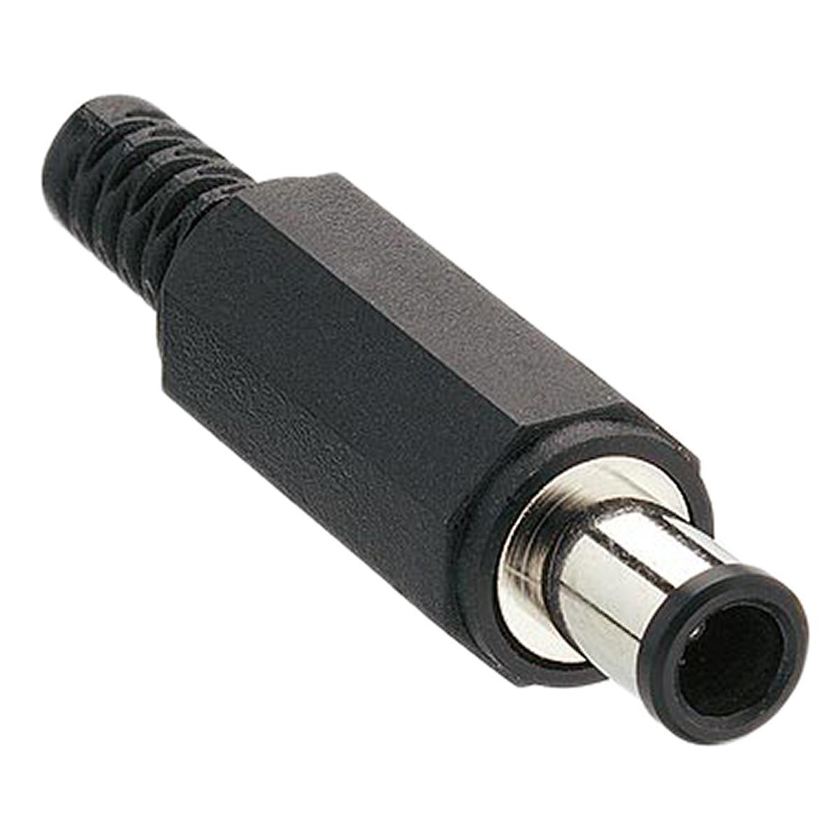 Lumberg Hohlstecker vernickelt 24,0 V / 2.0A, Innen-Ø 4.1mm / Außen 6.5mm x 37.0mm, 1mm Stift, Kabelmontage