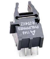 Broadcom LWL-Empfänger 5MBd, 685nm Rechteckig, 4-polig THT