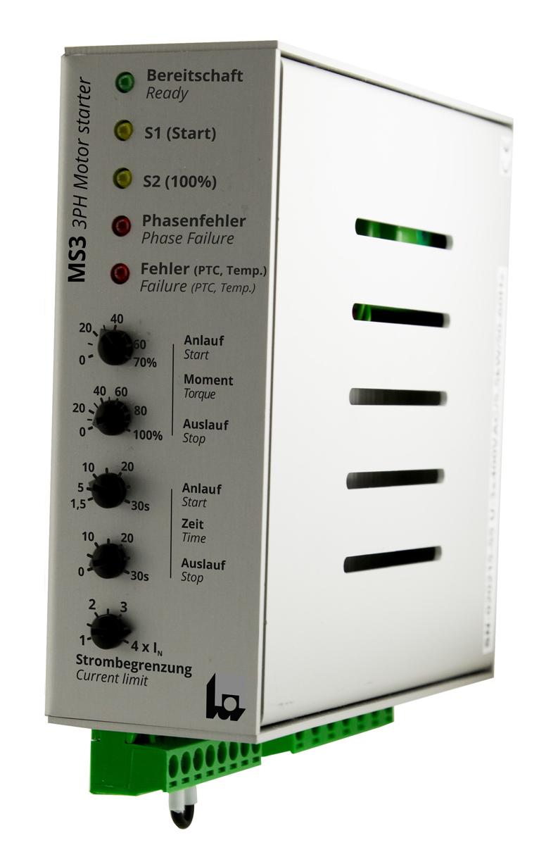 Produktfoto 1 von Tele MS3 Sanftstarter 3-phasig 15 kW, 400 V ac / 90 A