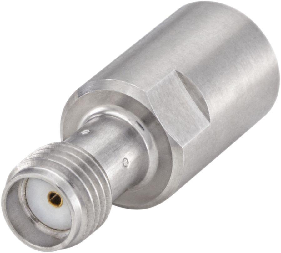 Produktfoto 1 von Adapter, SMA - SMA, 50Ω, Jack - Stecker, Gerade, 10GHz