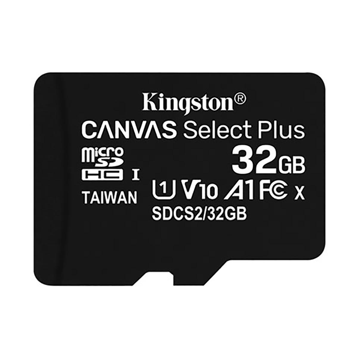 Produktfoto 1 von Kingston Canvas Select Plus MicroSD Micro SD Karte 32 GB Class 10, UHS-I