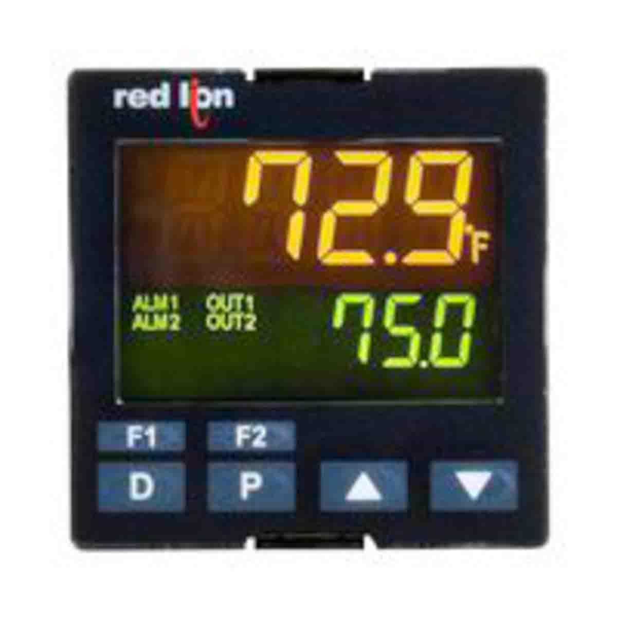 Red Lion PXU PID Temperaturregler Tafelmontage, 1 x Relais Ausgang/ Analog Eingang, 100 240 V ac, 48 x 48mm