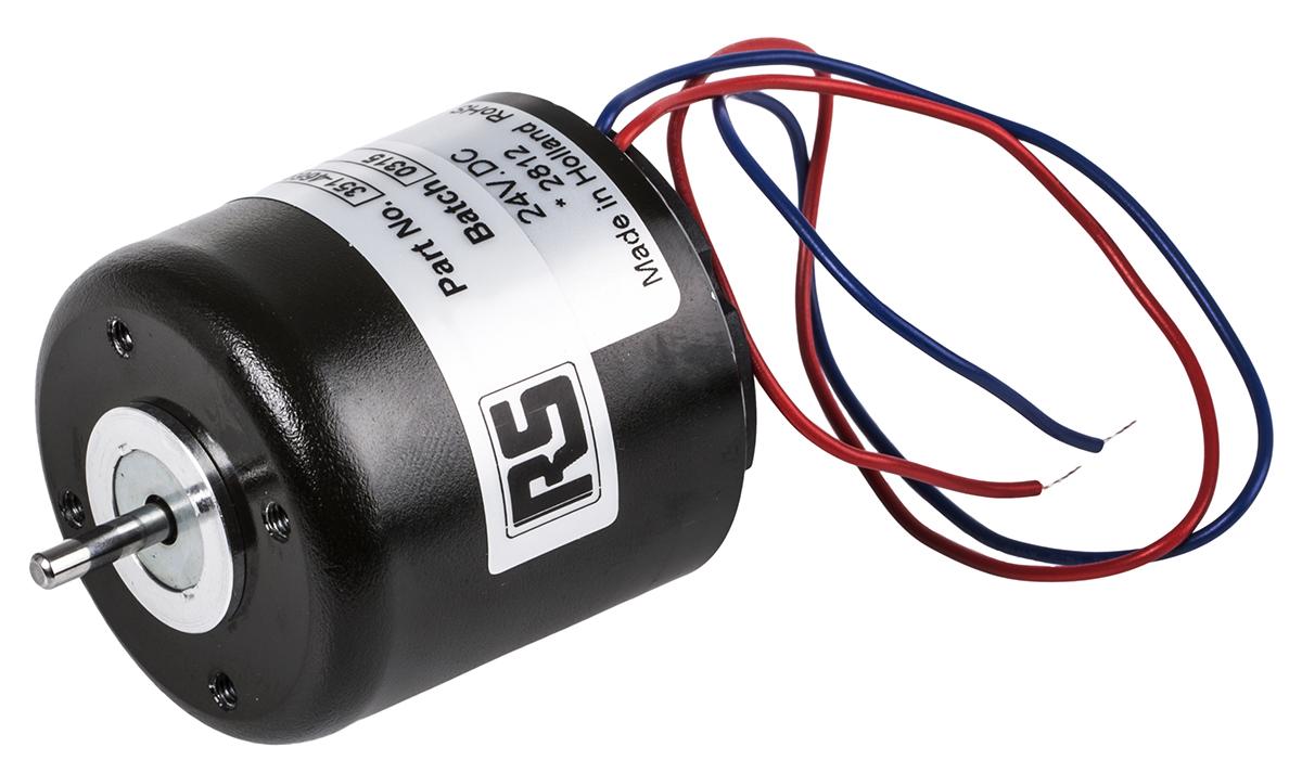 McLennan Servo Supplies Servomotor, 13.5 Ncm, 24 V, 4000 U/min, 12 W, 2.6Ncm, 3mm, B. 40mm, L. 39.9mm