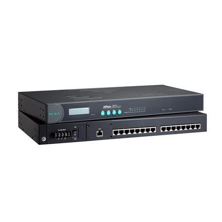 Produktfoto 1 von MOXA Geräteserver 1 Ethernet-Anschlüsse 16 serielle Ports RS-232 921.6kbit/s