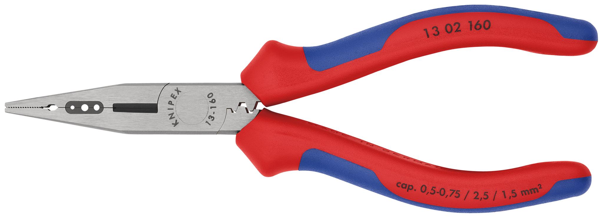 Produktfoto 1 von Knipex 13 02 160 Zange , gebogen 160 mm