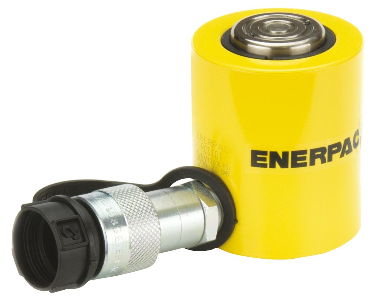 Enerpac RCH Hohlkolben-Hydraulikzylinder, Einfachbetätigung, Hub 49mm, Hubleistung 20t, eingef.L. 162mm