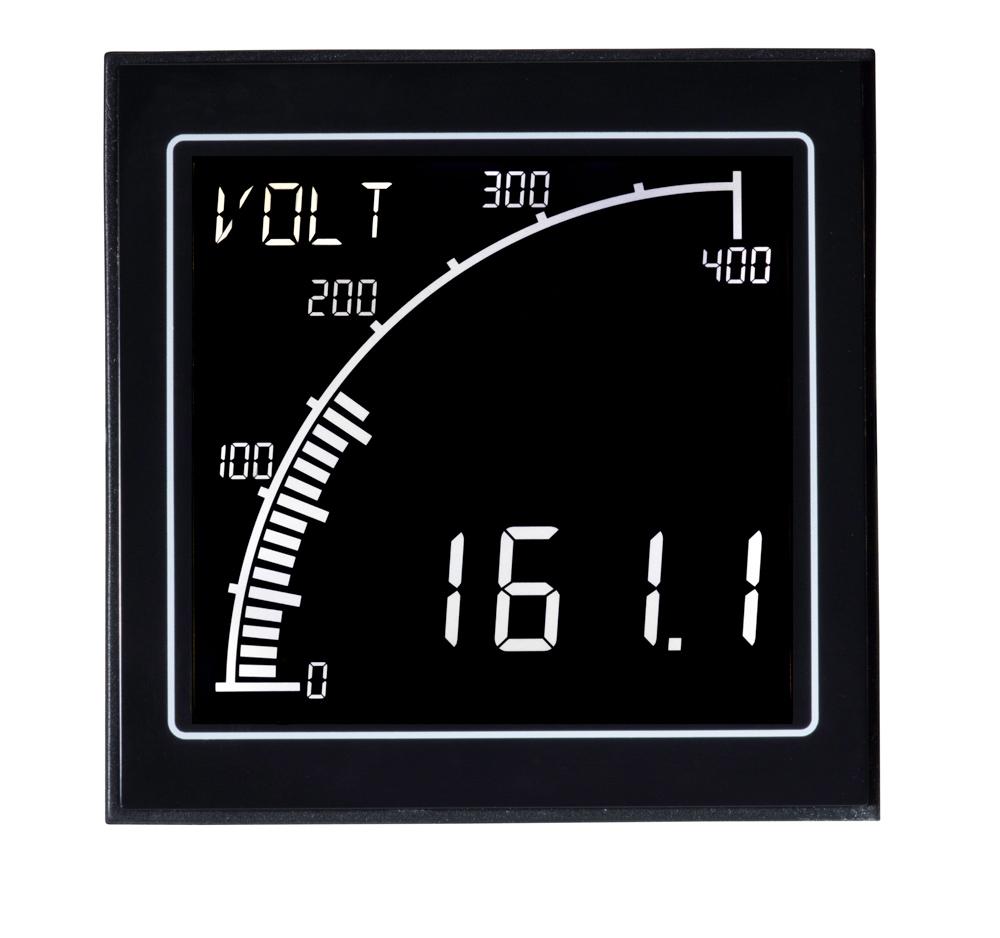 Produktfoto 1 von Trumeter Digitales Spannungsmessgerät DC LCD-Anzeige 4-stellig / 0,1 %, 68mm, 68mm, 53mm, 12→ 24 V dc