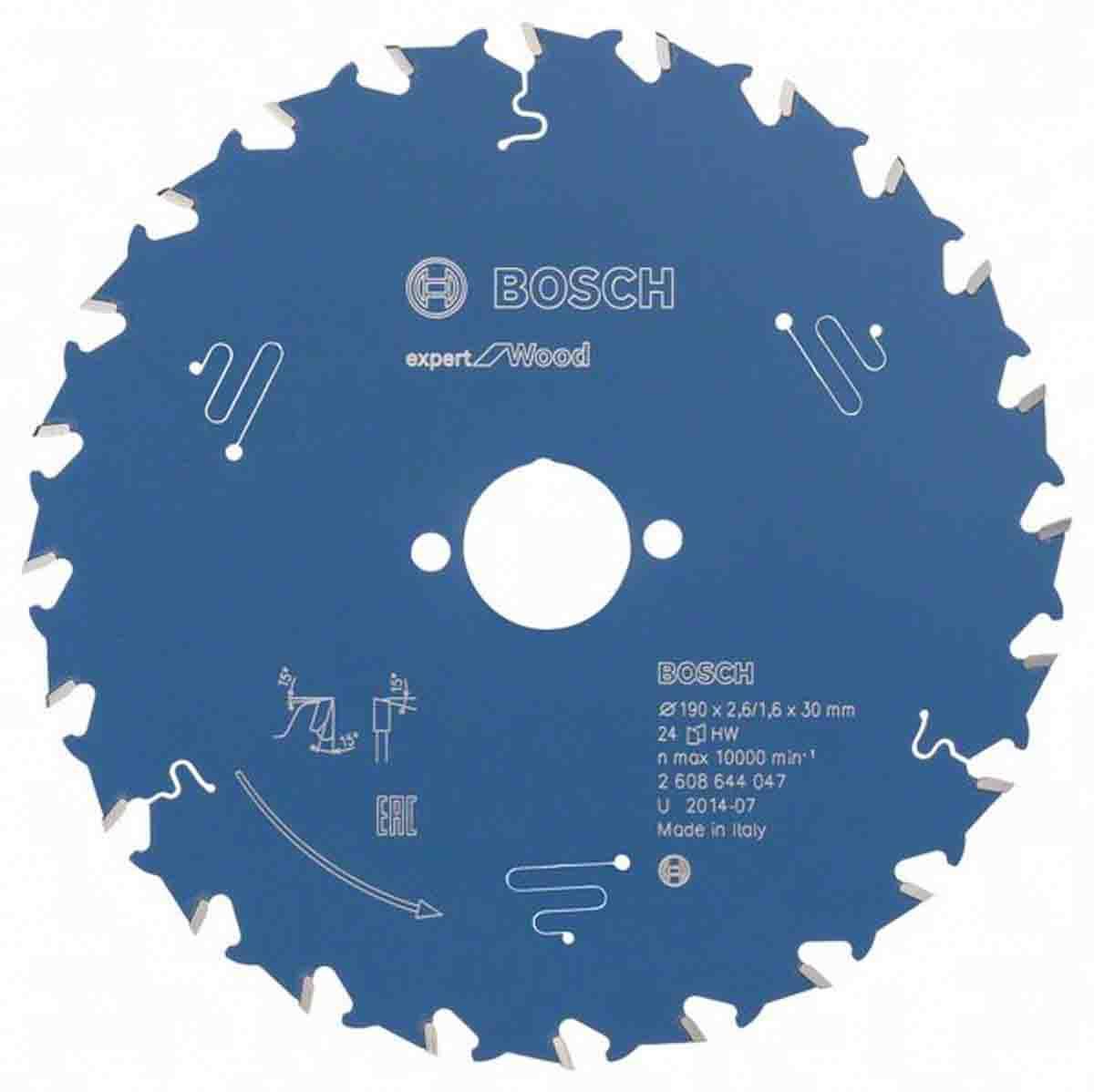 Bosch Wolframcarbid Kreissägeblatt, Ø 190mm