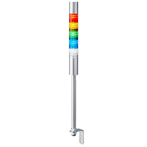 Produktfoto 1 von Patlite LR4 LED Signalturm bis 4-stufig mehrfarbig LED Rot/Gelb/Grün/Blau Dauer 259mm Multifunktion