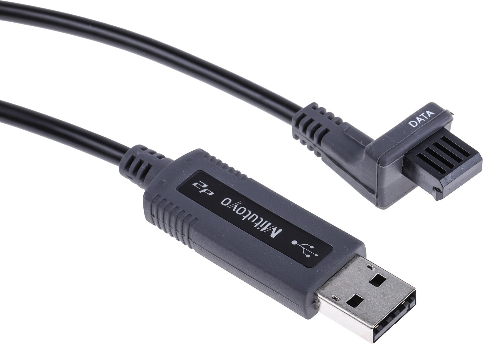 Produktfoto 1 von Mitutoyo Digimatic, 2m Kabel für LINEAR SCALE Längenmesssystem, USB-A