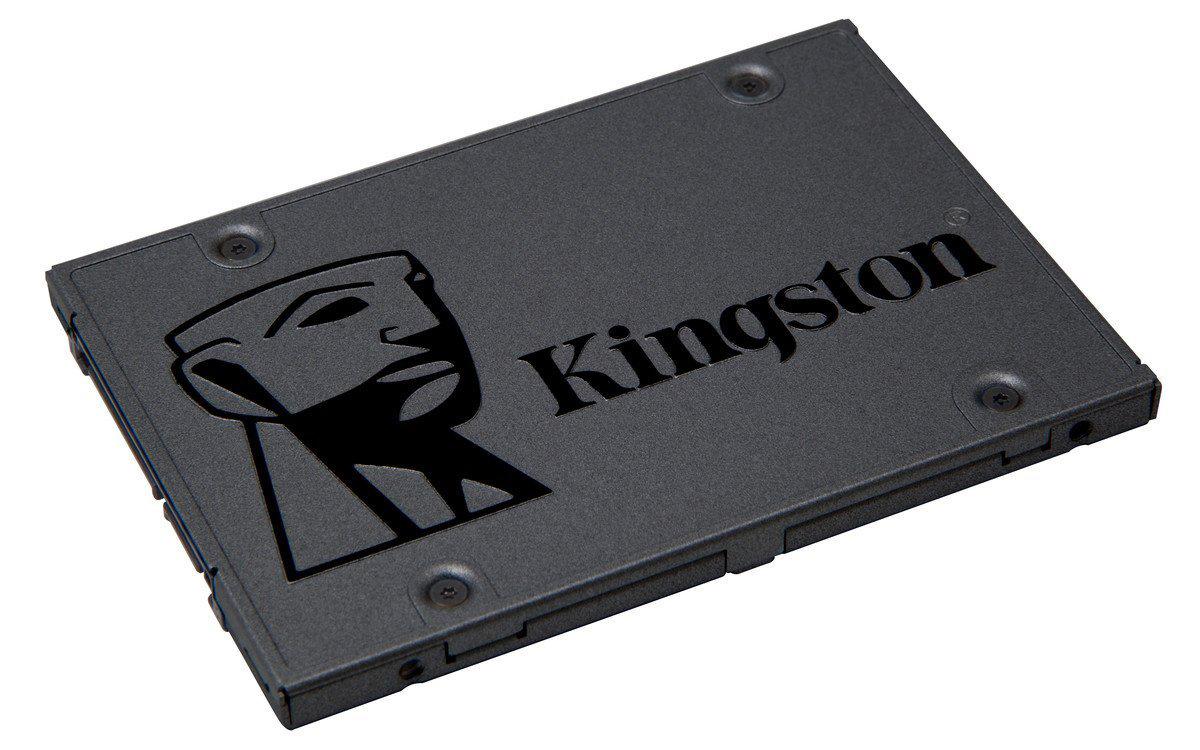 Kingston SSDNow A400, 2,5 Zoll Intern HDD-Festplatte SATA III, TLC, 480 GB, SSD