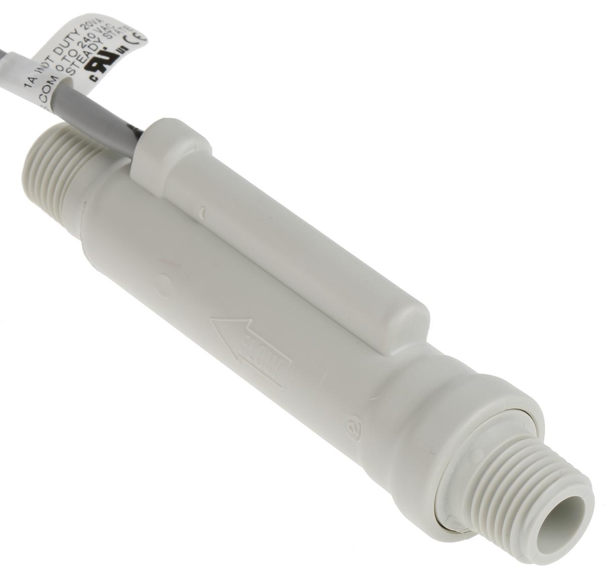 Produktfoto 1 von Gems Sensors FS-3 Flüssigkeit Durchflusssensor 120 → 240 V ac/dc → 0.2 l/min Typ Kolben