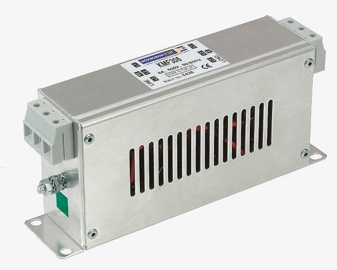 Produktfoto 1 von Roxburgh EMC KMF Entstörfilter, 500 V ac, 10A, Flanschmontage 1.4W, Bolzen, 3-phasig 3,4 mA / 60Hz Single Stage Zustände