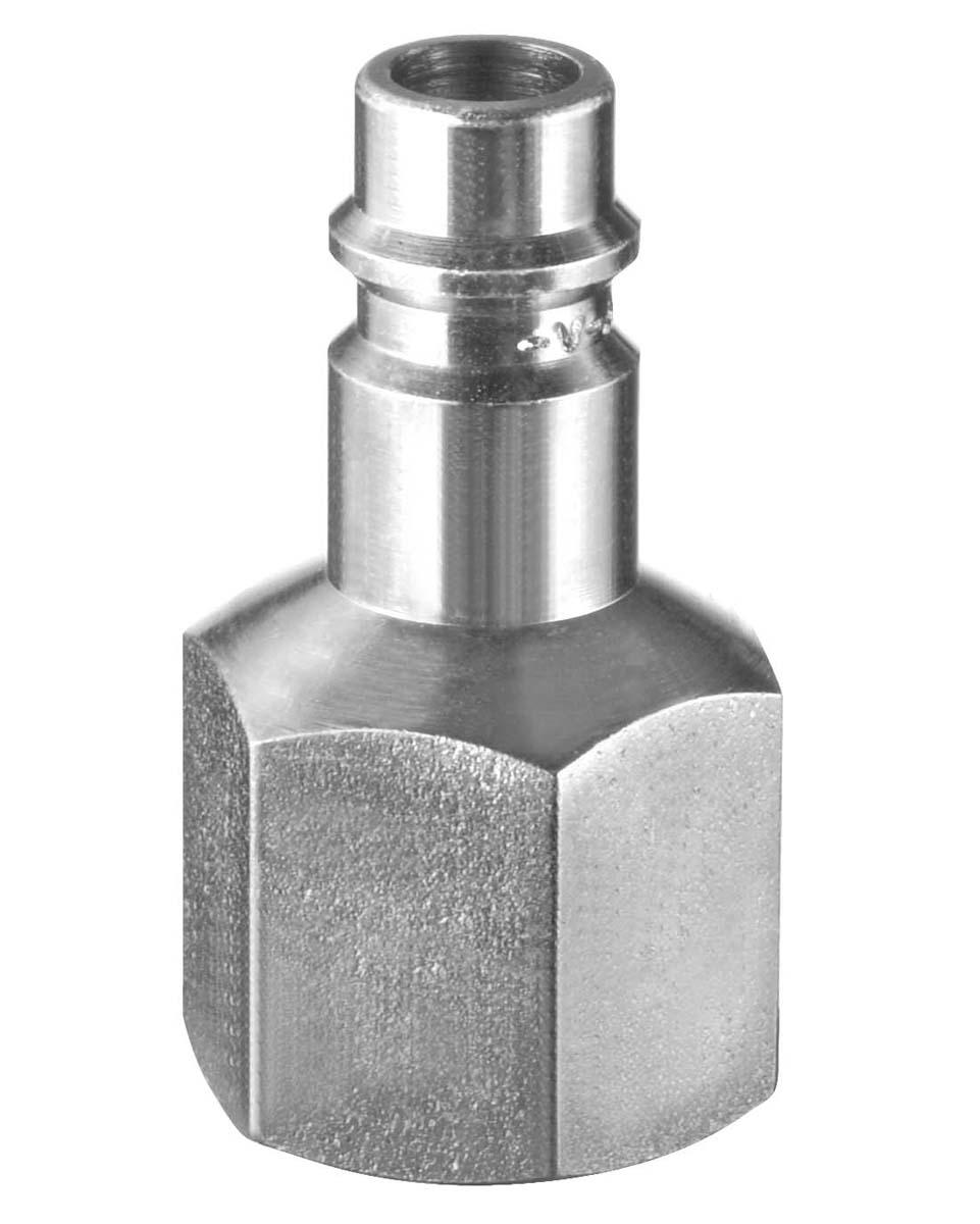 Produktfoto 1 von PREVOST Stecker für Pneumatik-Schnellverbindungskupplung Behandelter Stahl, G1/4 Buchse, Mit Gewinde Euro 7.2, Euro 7.4