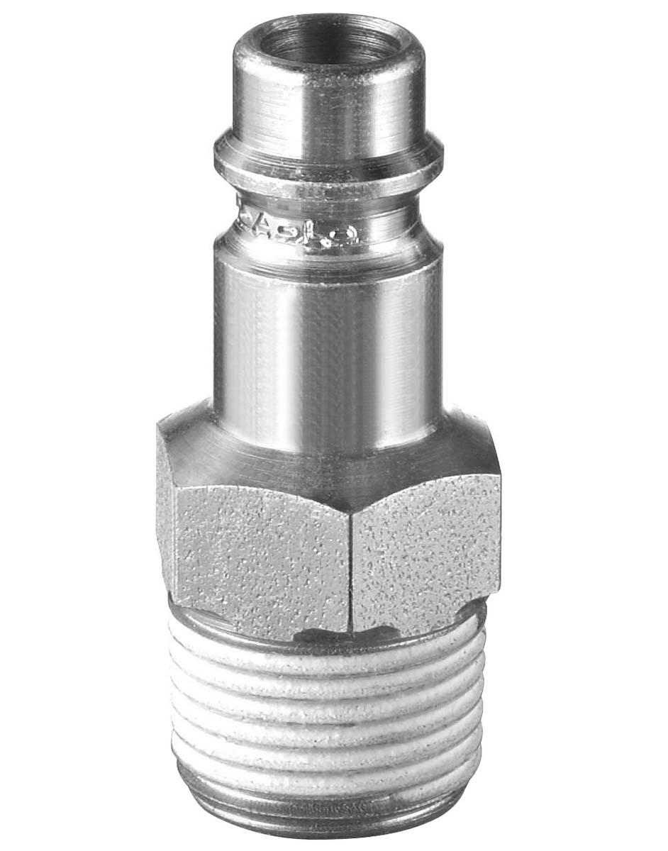 Produktfoto 1 von PREVOST Stecker für Pneumatik-Schnellverbindungskupplung Behandelter Stahl, G1/4 Stecker, Mit Gewinde Euro 7.2, Euro 7.4