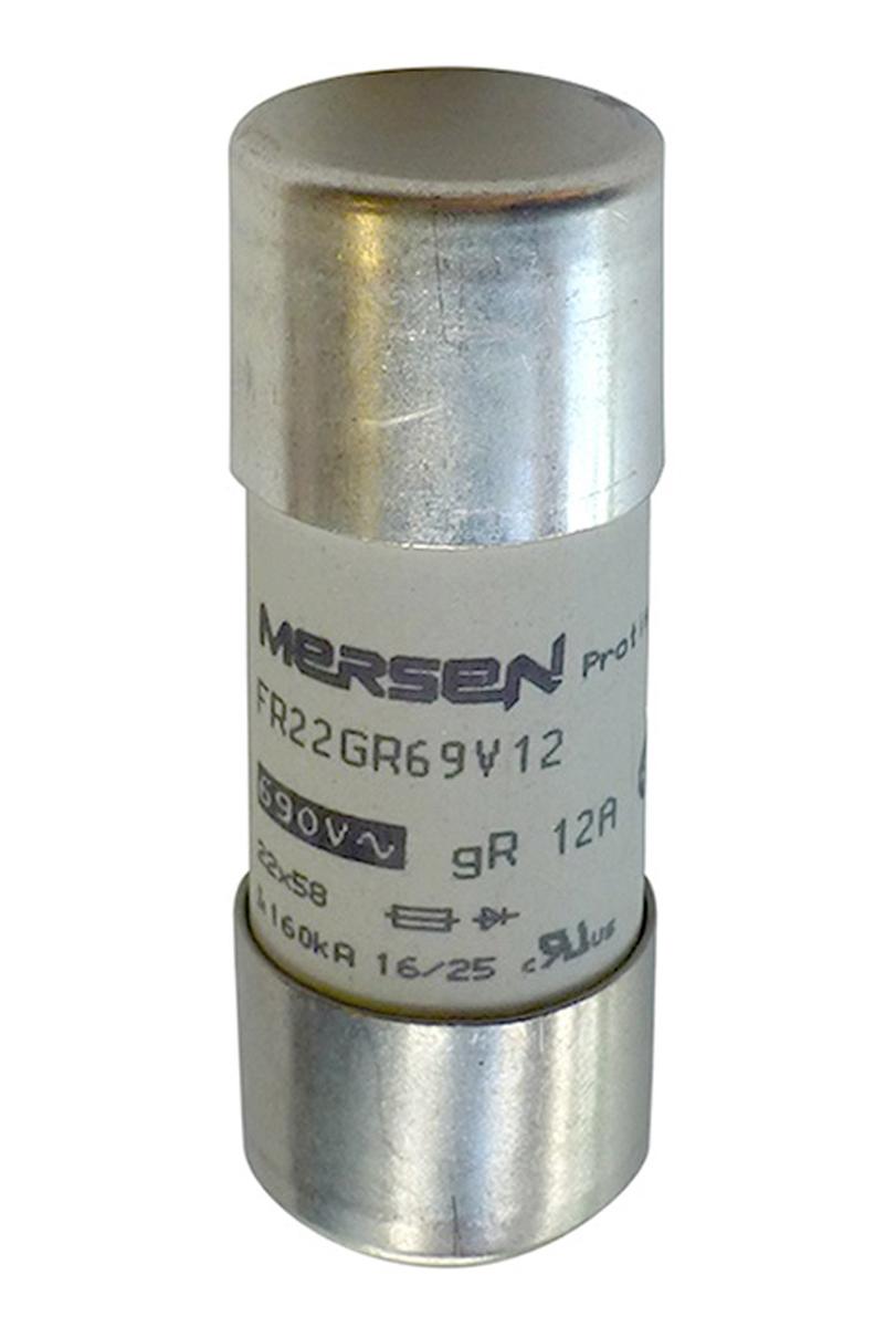 Mersen Protistor Feinsicherung FF / 50A 22 x 58mm 500 V dc, 690 V ac, 700V ac gR