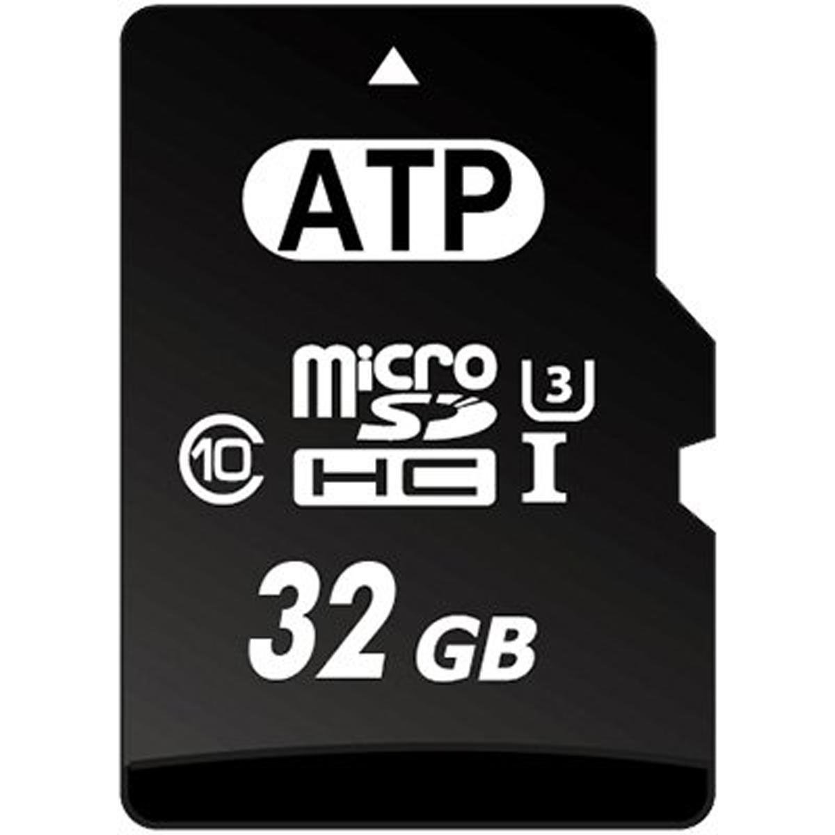 Produktfoto 1 von ATP Micro SDHC Micro SD Karte 32 GB Class 10, UHS-1 U1 Industrieausführung, MLC