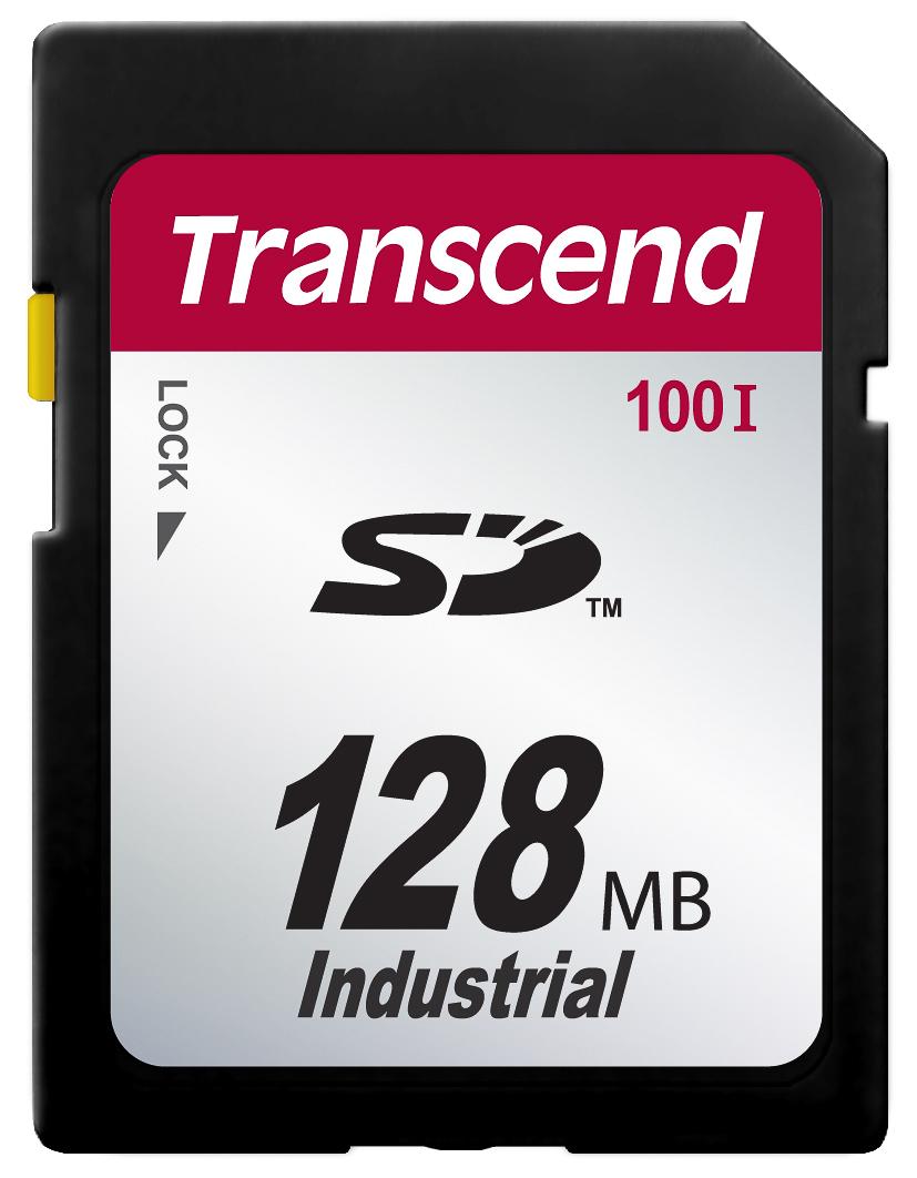 Produktfoto 1 von Transcend Industrial SD SD-Karte 128 MB Class 10 Industrieausführung, SLC