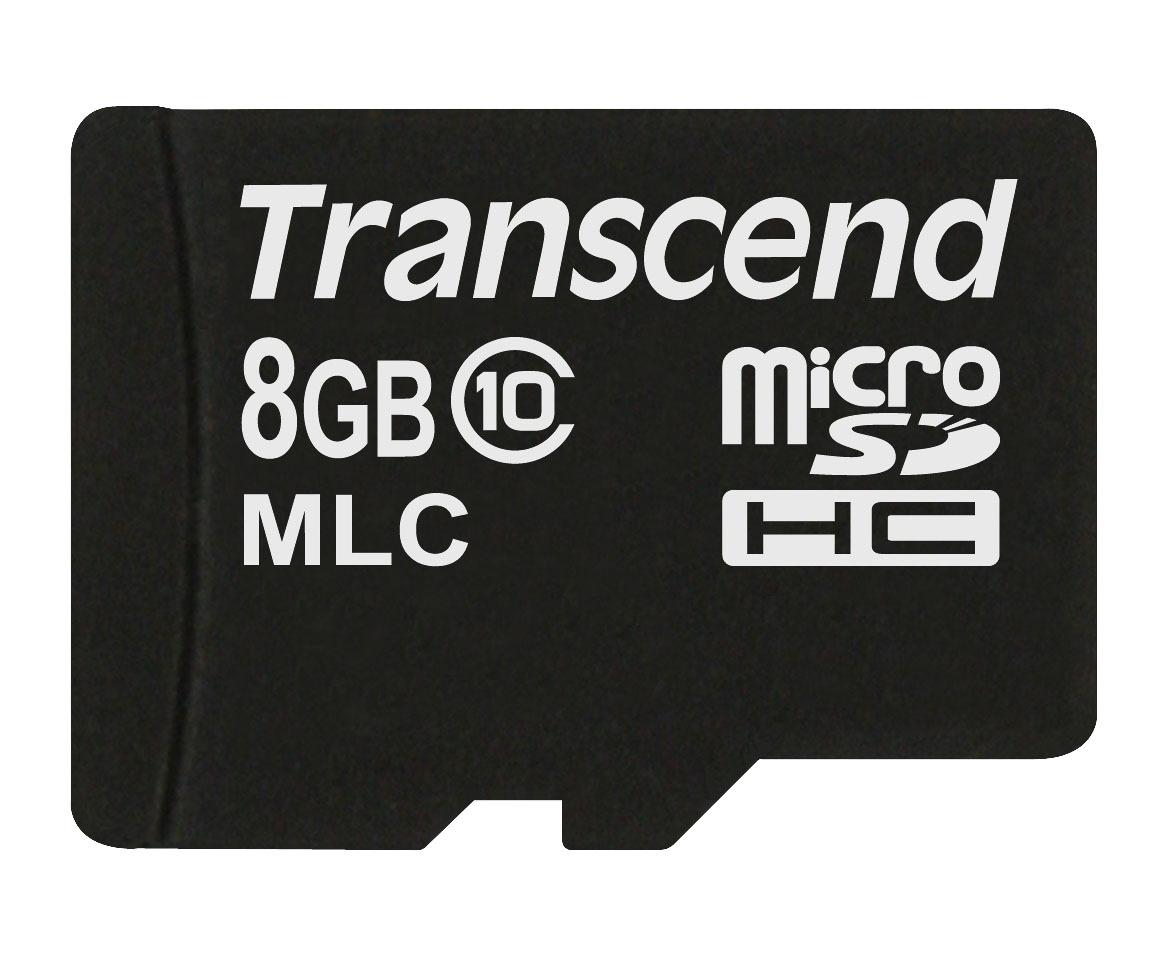 Produktfoto 1 von Transcend MicroSD Micro SD Karte 8 GB Industrieausführung, MLC