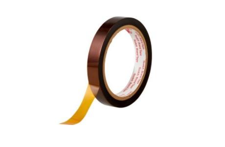 Produktfoto 1 von 3M Isolierband, Polyimid-Folie bernsteinfarben, 0.069mm x 12mm x 33m