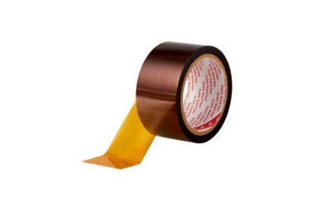 Produktfoto 1 von 3M Isolierband, Polyimid-Folie bernsteinfarben x 50mm x 33m