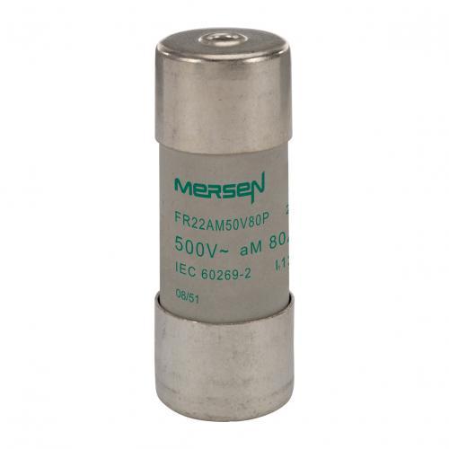 Mersen Feinsicherung aM / 80A 22.2 x 58mm 500V ac Keramik