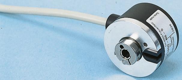 Produktfoto 1 von Baumer BHK Inkremental Drehgeber Optisch 1000/U, 12000U/min, 10→ 30 V dc, HTL/Push-Pull Hohlwelle mit Ø 6mm