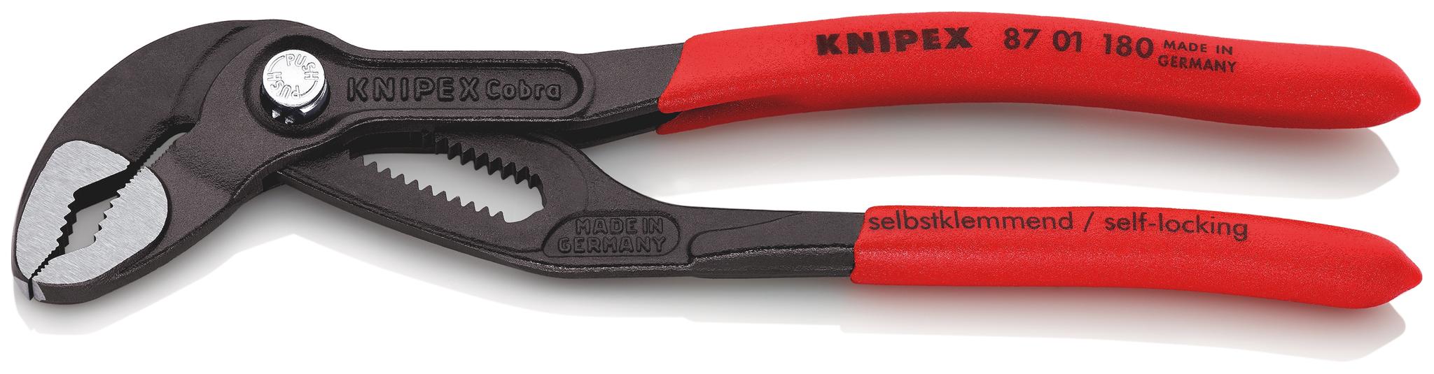 Produktfoto 1 von Knipex Cobra® Wasserpumpenzange / Backen 36mm 180 mm