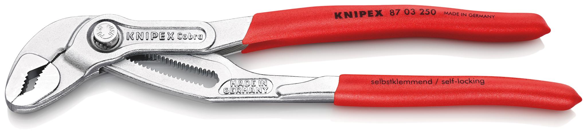 Produktfoto 1 von Knipex Cobra® Wasserpumpenzange / Backen 46mm 250 mm