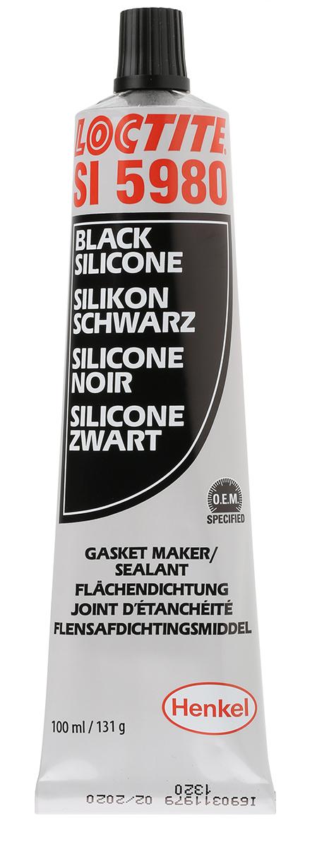 Loctite SI 5980 Flächendichtung Paste Schwarz, Tube 100 ml, -55°C → +250°C