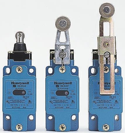 Produktfoto 1 von Honeywell GLA Endschalter, Stößel, 1-poliger Wechsler, Schließer/Öffner, IP 67, Zinkdruckguss, 100mA Anschluss M20