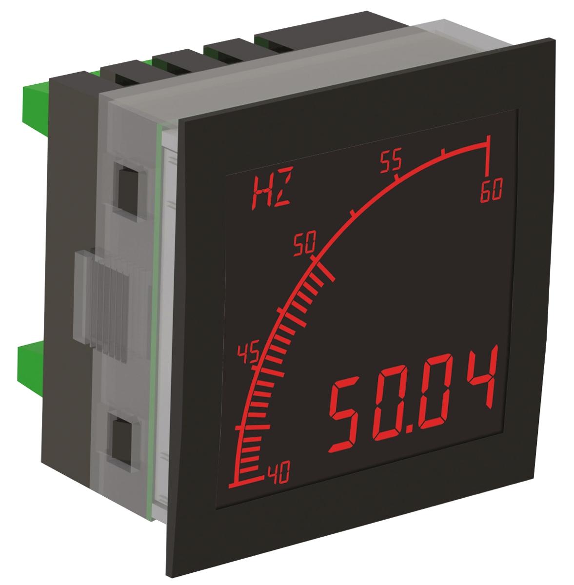 Produktfoto 1 von Trumeter APM LCD Einbaumessgerät für Frequenz H 68mm B 68mm T. 53mm