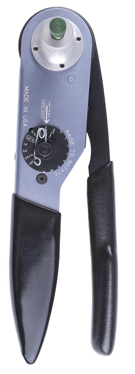 Produktfoto 1 von Deutsch Hand Crimpzange / 16AWG für DT Solide Kontakte, 264 mm