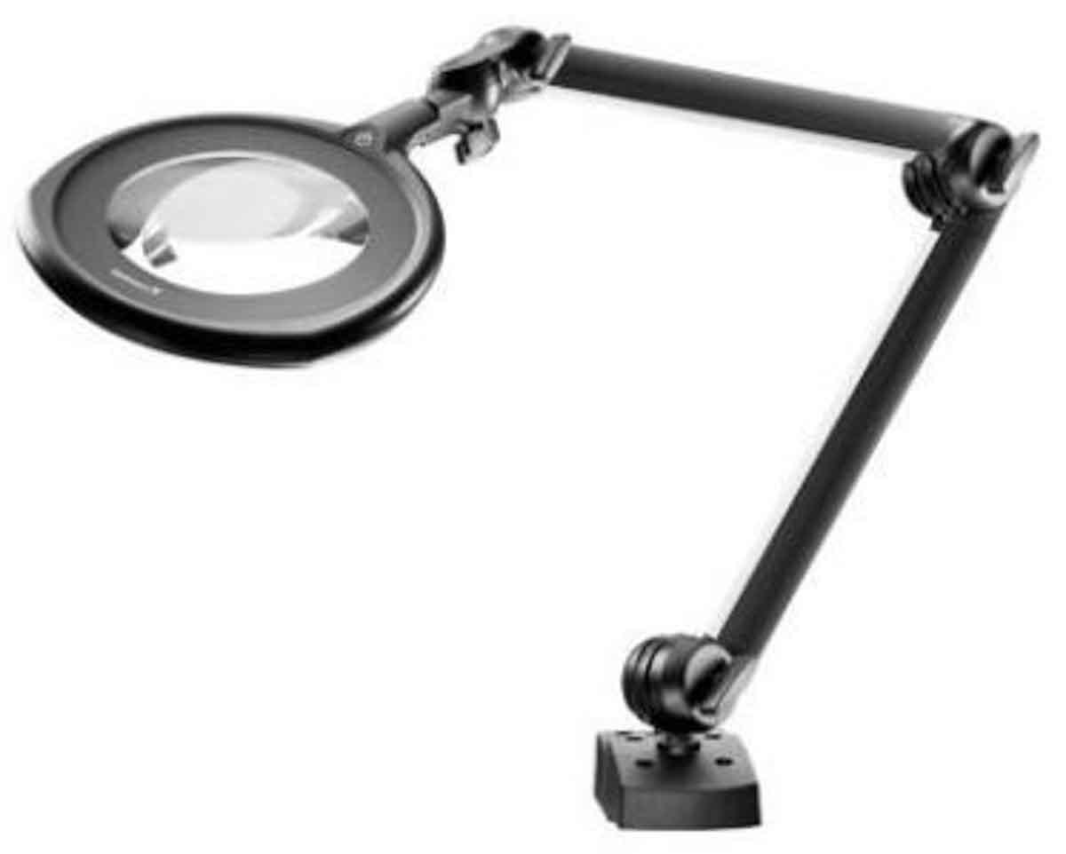 Produktfoto 1 von Waldmann TEVISIO-RLLQ LED Lupenleuchte, 160mm Linse 3.5dpt, 16W, Reichweite 3000mm