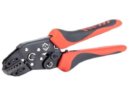 Produktfoto 1 von CK Ratchet Crimping Pliers Hand Crimpzange für Drahtverschraubungen