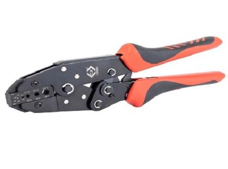 Produktfoto 1 von CK Ratchet Crimping Pliers Hand Crimpzange für BNC-Steckverbinder, TNC-Steckverbinder