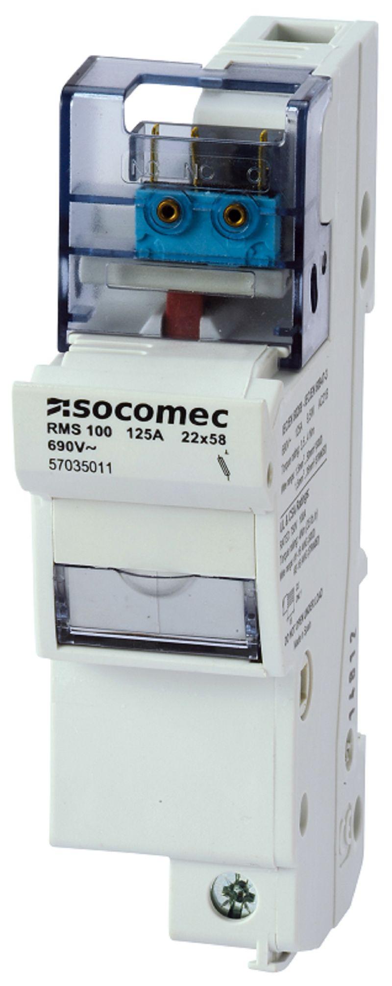 Produktfoto 1 von Socomec Sicherungshalter RMS für 22.2 x 58mm Sicherungen 100A 2-polig