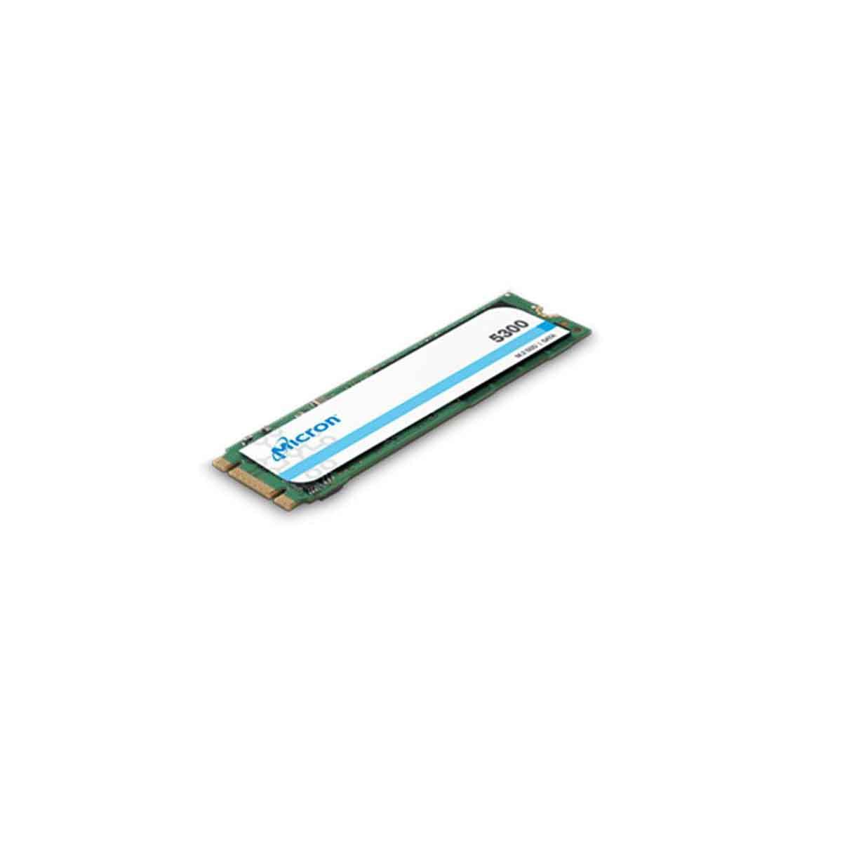 Produktfoto 1 von Micron 5300 PRO, M.2 (2280) Intern SSD-Laufwerk SATA III, 3D TLC, 960 GB, SSD