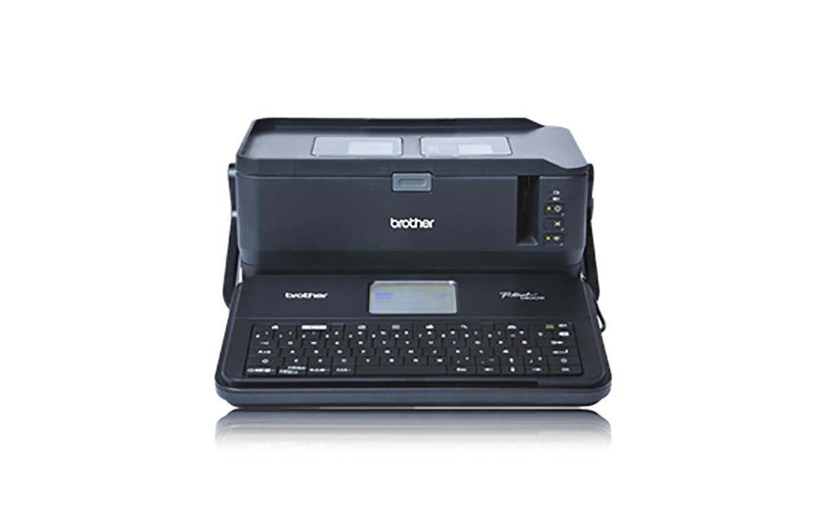 Produktfoto 1 von Brother PT-D800W Etikettendrucker bis 36mm Etiketten 360dpi mit Tastatur mit QWERTZ Tastatur