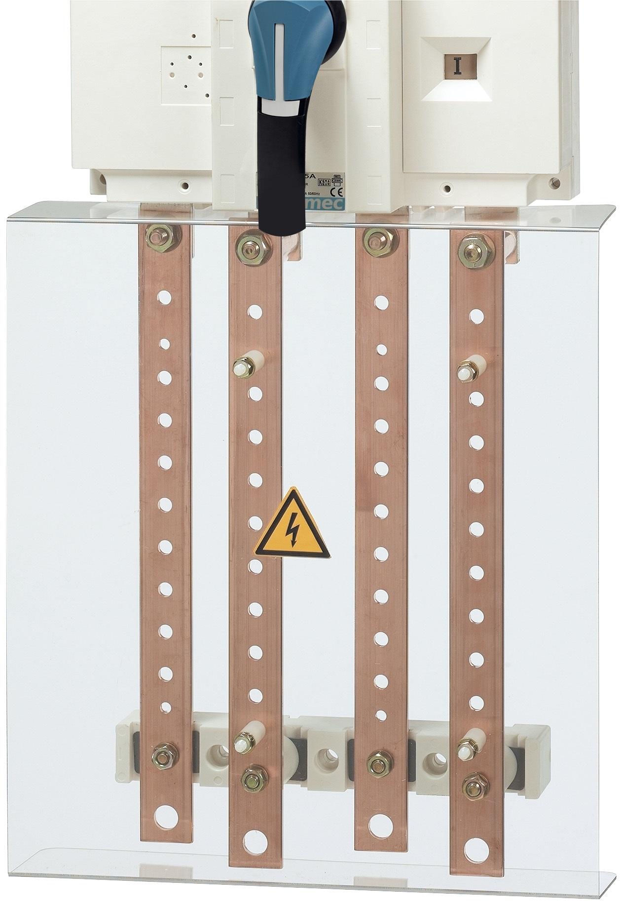 Produktfoto 1 von Socomec Öse Verteilerblock 4-polig