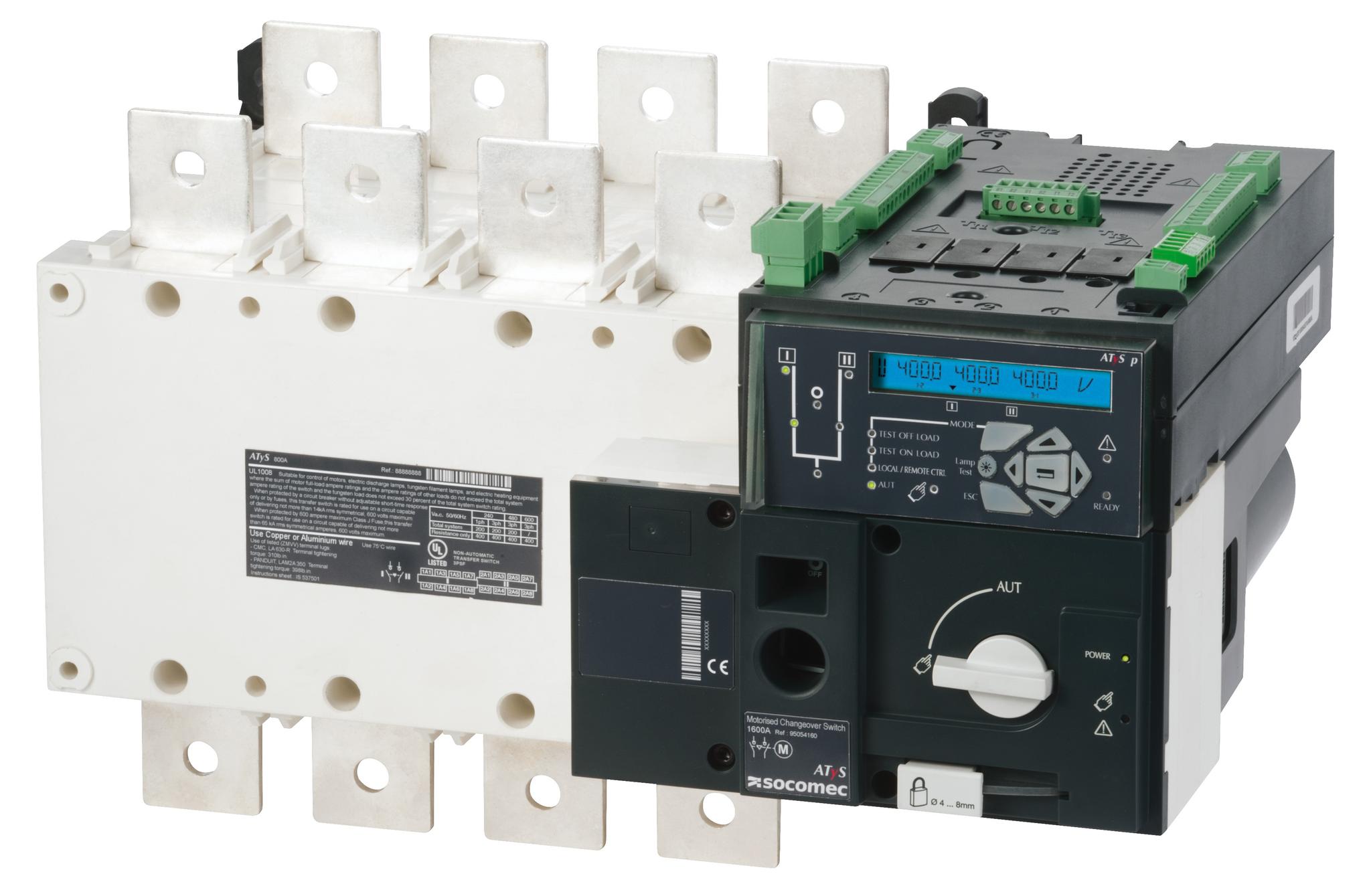 Produktfoto 1 von Socomec ATyS Elektronisches Modul für ATyS-Übertragungsschalter 9539