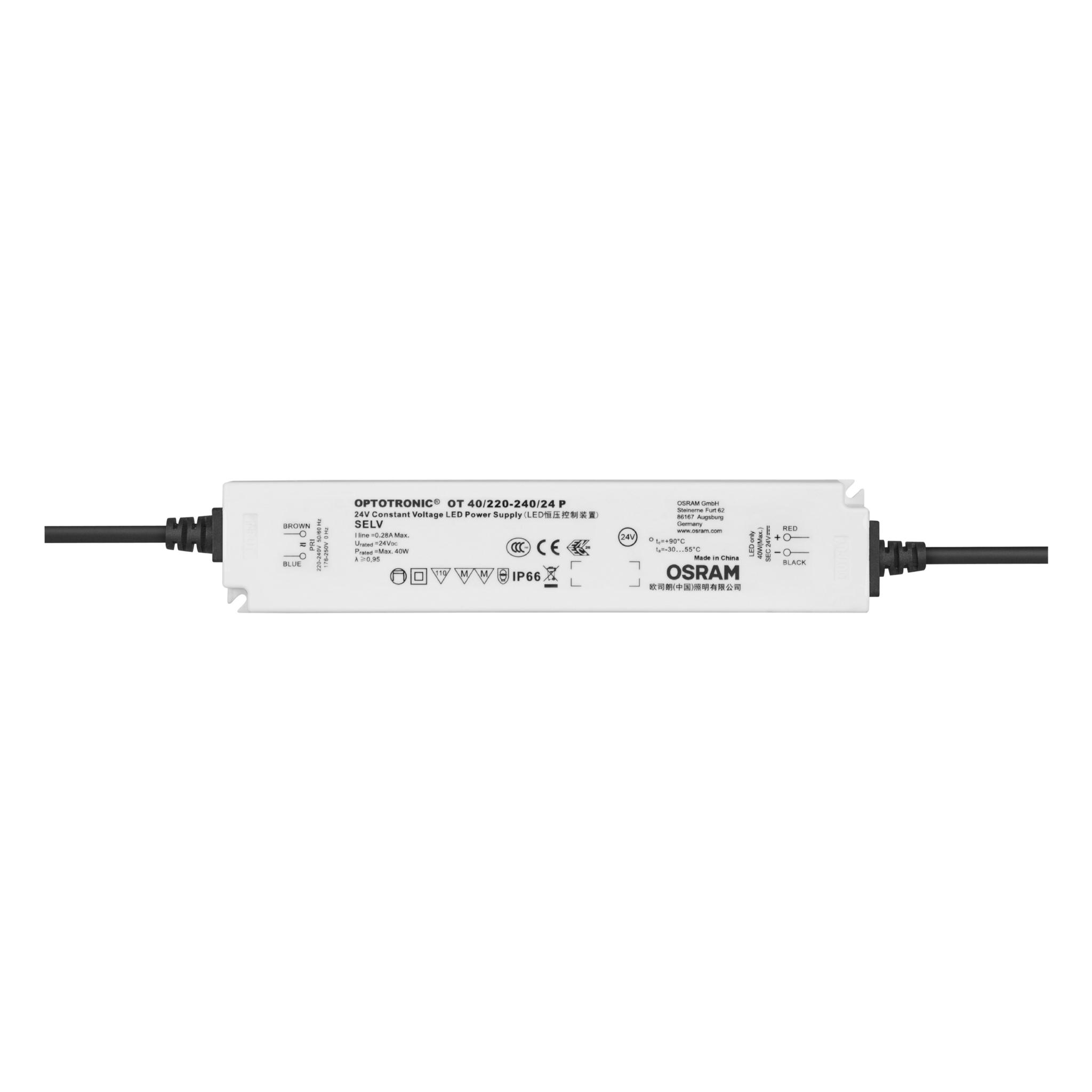 Produktfoto 1 von Osram LED-Treiber 176 → 250 V dc, 198 → 264 V ac LED-Treiber, Ausgang 24.2V Konstantspannung