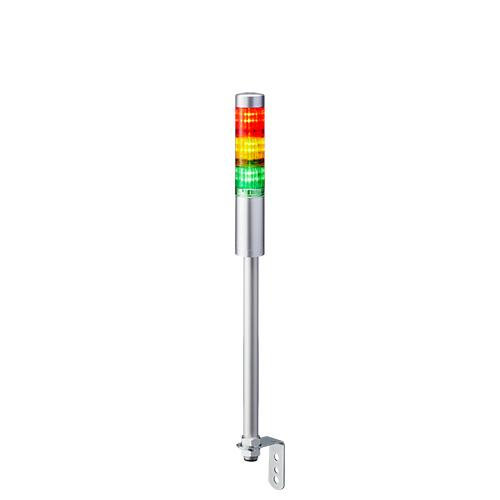 Patlite LR4 LED Signalturm 3-stufig mehrfarbig LED Rot/Gelb/Grün Dauer 504mm Multifunktion