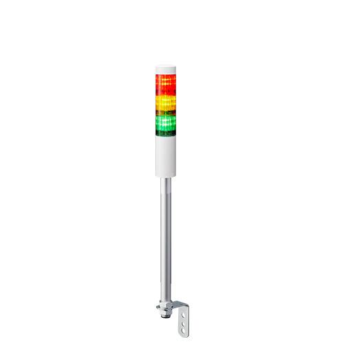 Patlite LR4 LED Signalturm 3-stufig mehrfarbig LED Rot/Gelb/Grün Dauer 504mm Multifunktion