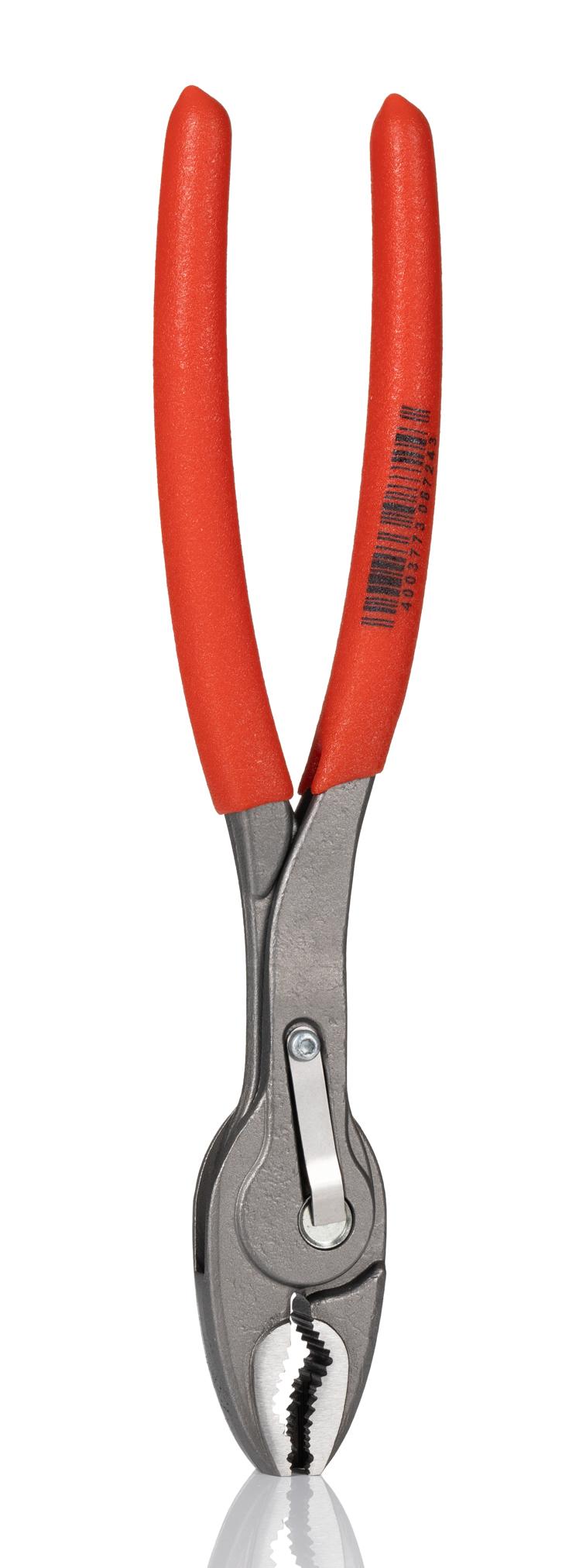 Produktfoto 1 von Knipex Twingrip Wasserpumpenzange, gebogen Schneidkraft → 22 mm 200 mm 4 → 22 mm