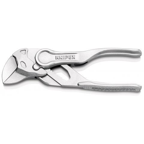 Produktfoto 1 von Knipex XS Zangenschlüssel / Backen 21mm, gebogen Schneidkraft → 21 mm 100 mm